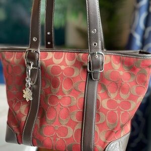 Authentic Coach Bag with wristlet